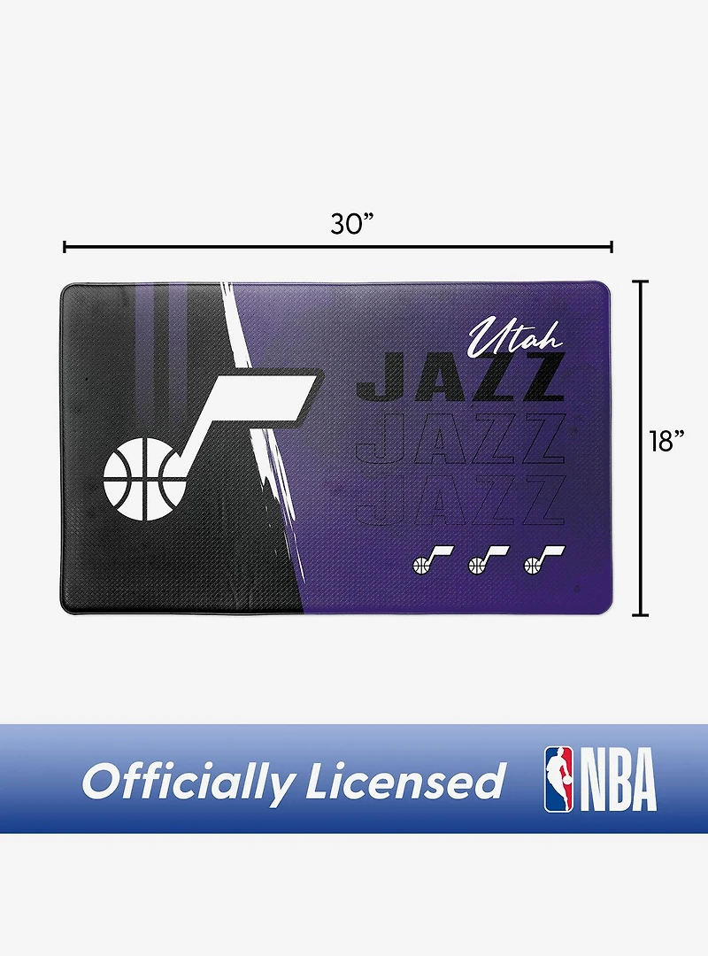 NBA Utah Jazz Painterly Floor Mat