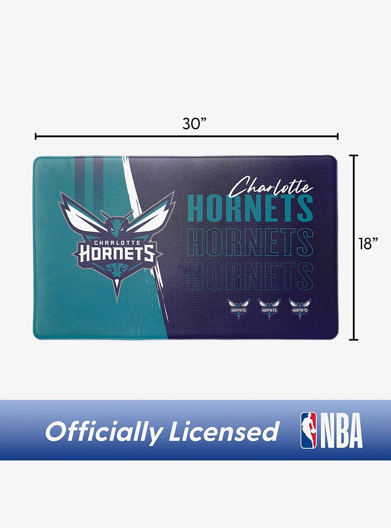 NBA Charlotte Hornets Painterly Floor Mat