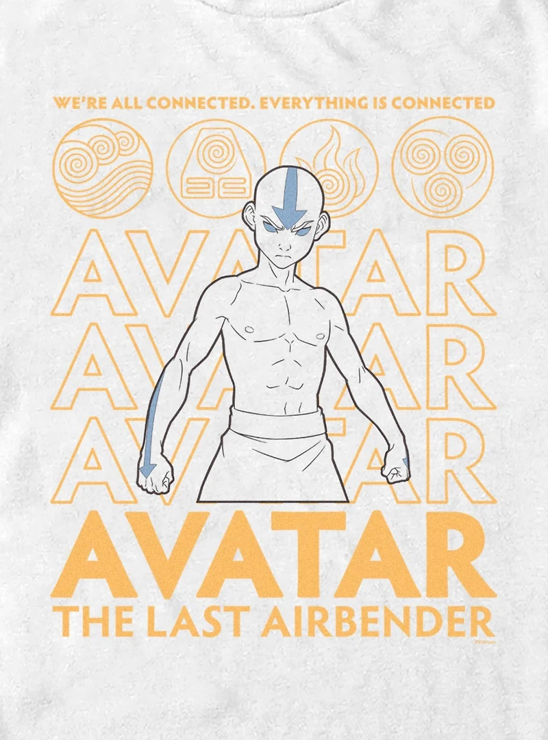 Avatar: The Last Airbender Avatar All Connected T-Shirt