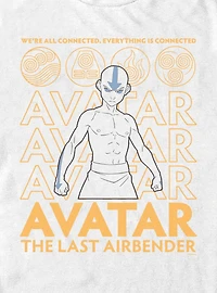 Avatar: The Last Airbender Avatar All Connected T-Shirt