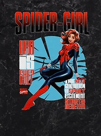 Marvel Spider-Man Who Is Spider-Girl Next Generation Mineral Wash T-Shirt