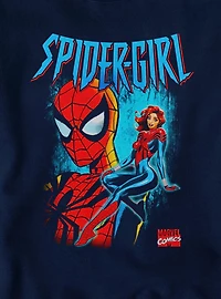 Marvel Spider-Man Spider-Girl Seated And Masked Sweatshirt