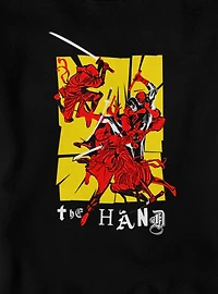 Marvel Comics Retro Hand On The Daredevil Ransom Letters Sweatshirt