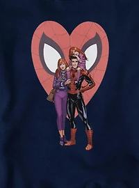 Marvel Spider-Man Spider Family At Heart Sweatshirt
