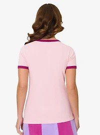 Disney Alice Wonderland Collection By Unique Vintage Everyone Is Mad Ringer Graphic Tee