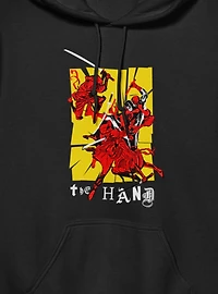 Marvel Comics Retro Hand On The Daredevil Ransom Letters Hoodie