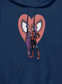 Marvel Spider-Man Spider Family At Heart Hoodie