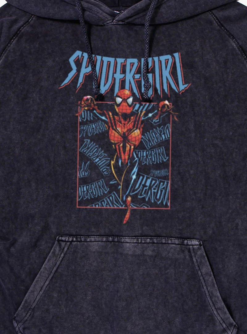 Marvel Spider-Man Spider-Girl Mineral Wash Hoodie