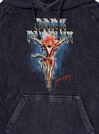 Marvel X-Men Dark Phoenix Ascending Jean Grey Mineral Wash Hoodie