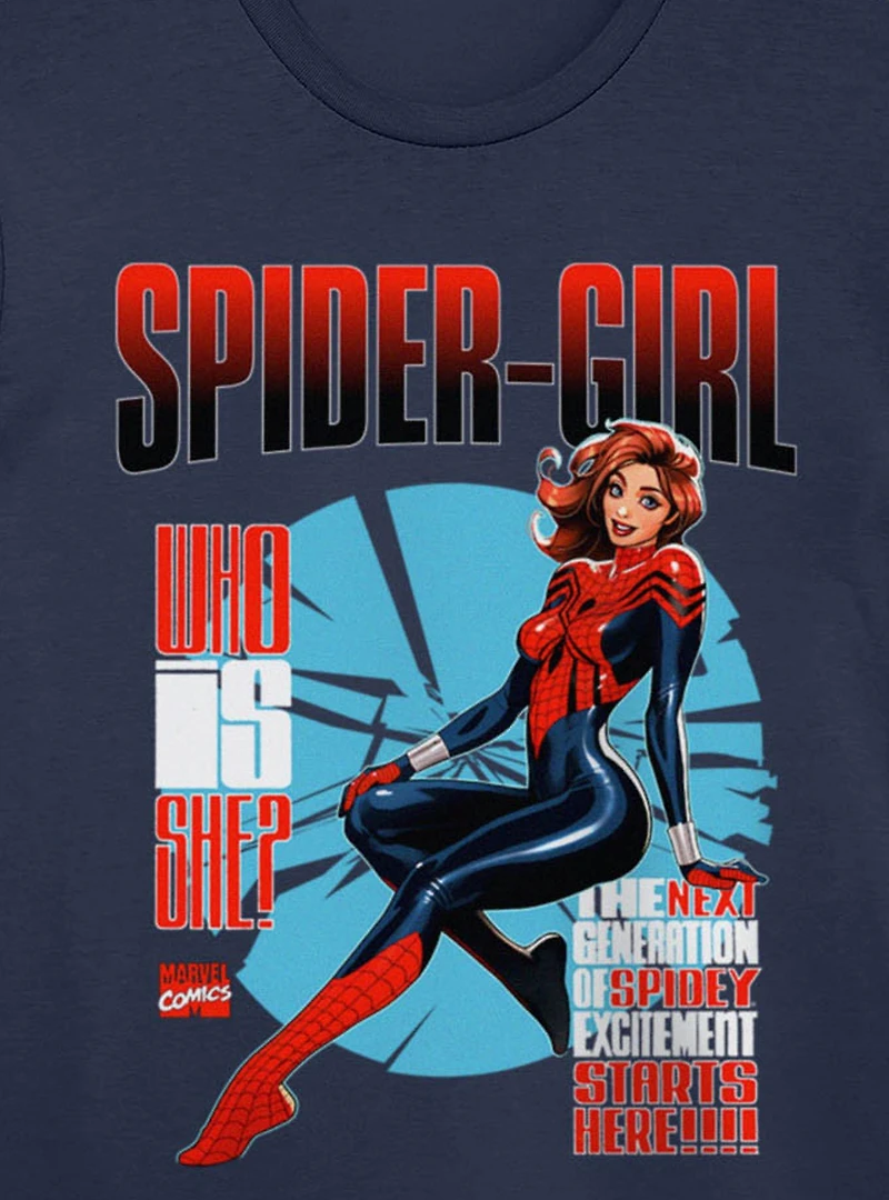 Marvel Spider-Man Who Is Spider-Girl Next Generation T-Shirt