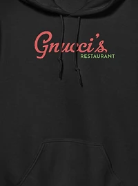 Marvel Punisher Gnuccis Restaurant Logo Hoodie
