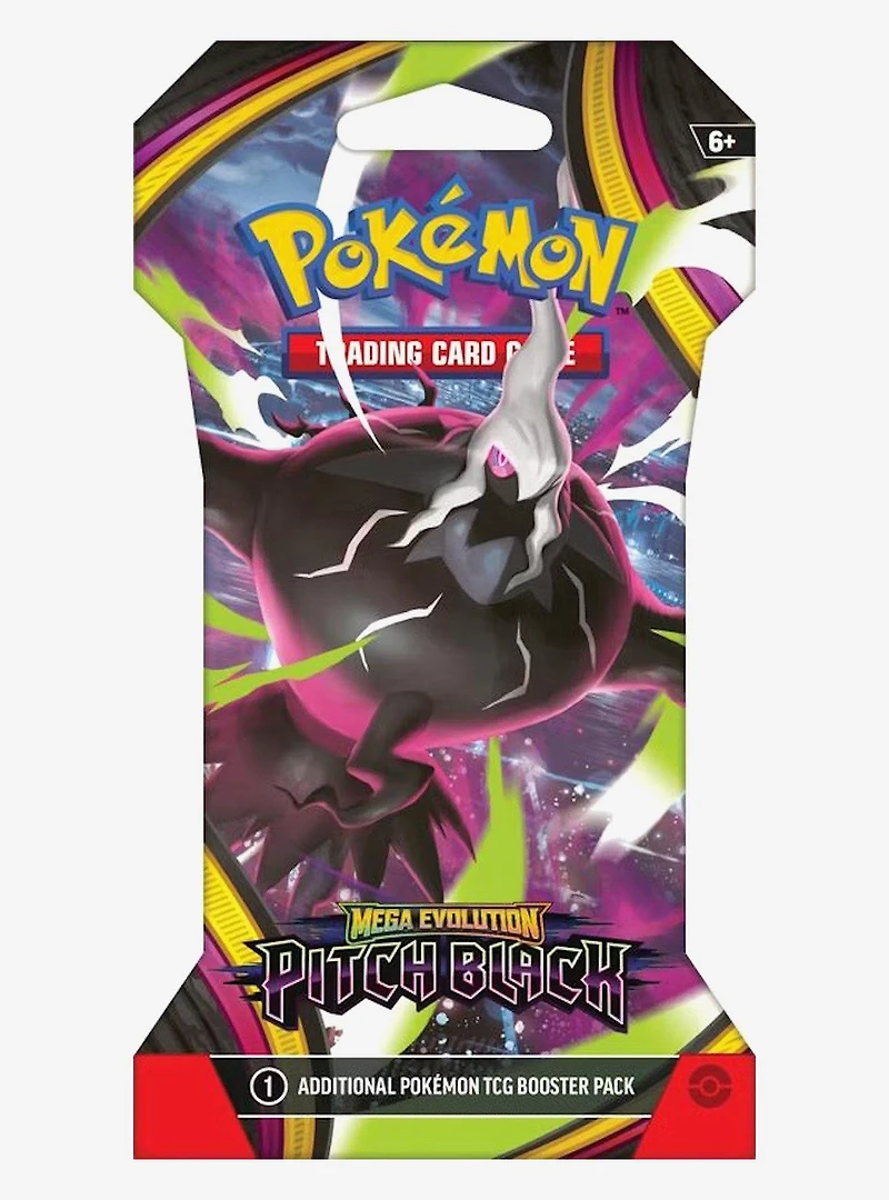 Pokémon Trading Card Game Mega Evolution Pitch Black Booster Pack