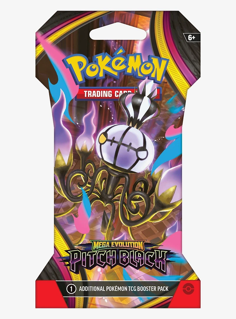 Pokémon Trading Card Game Mega Evolution Pitch Black Booster Pack