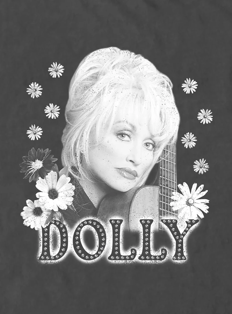 Dolly Parton Flowers T-Shirt