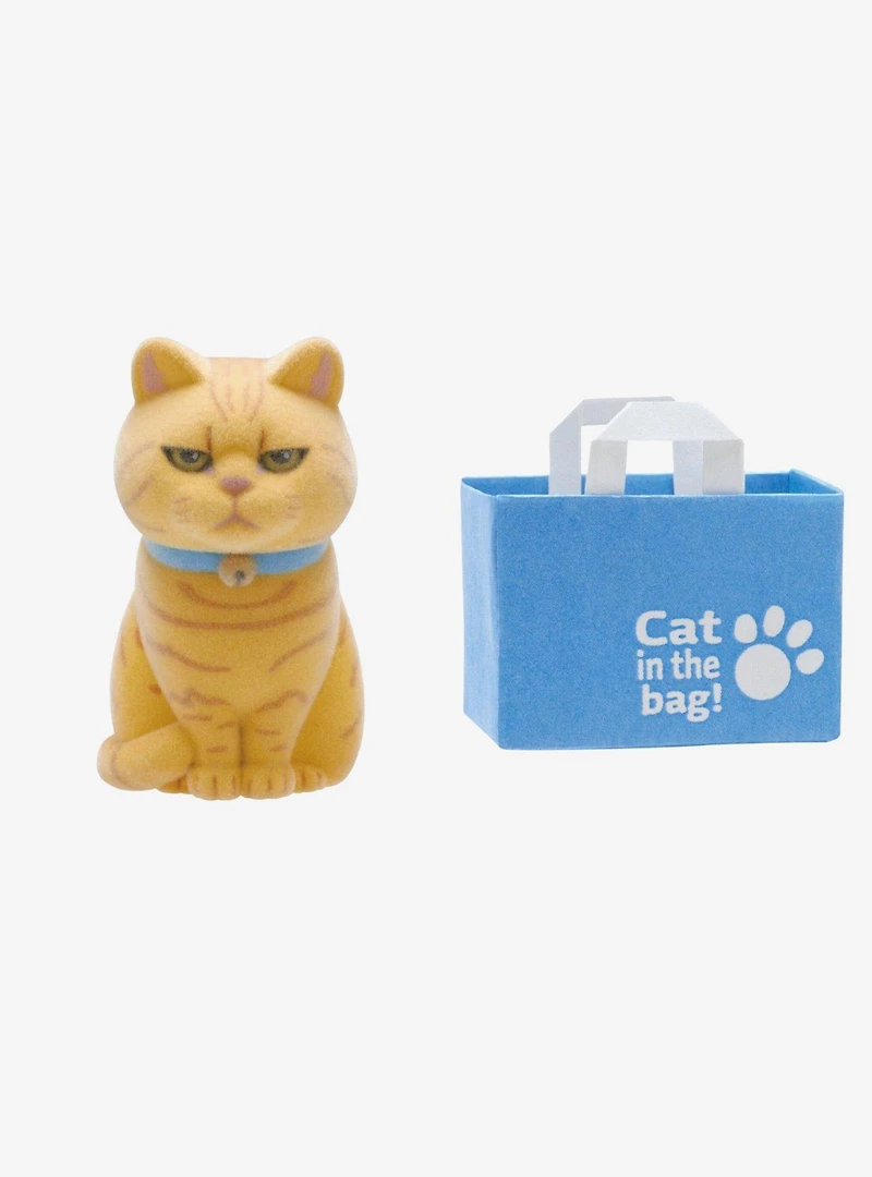 Cats in Bags Blind Box Flocked Figure