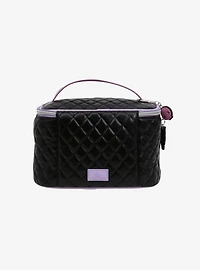 Kuromi Quilted Train Case