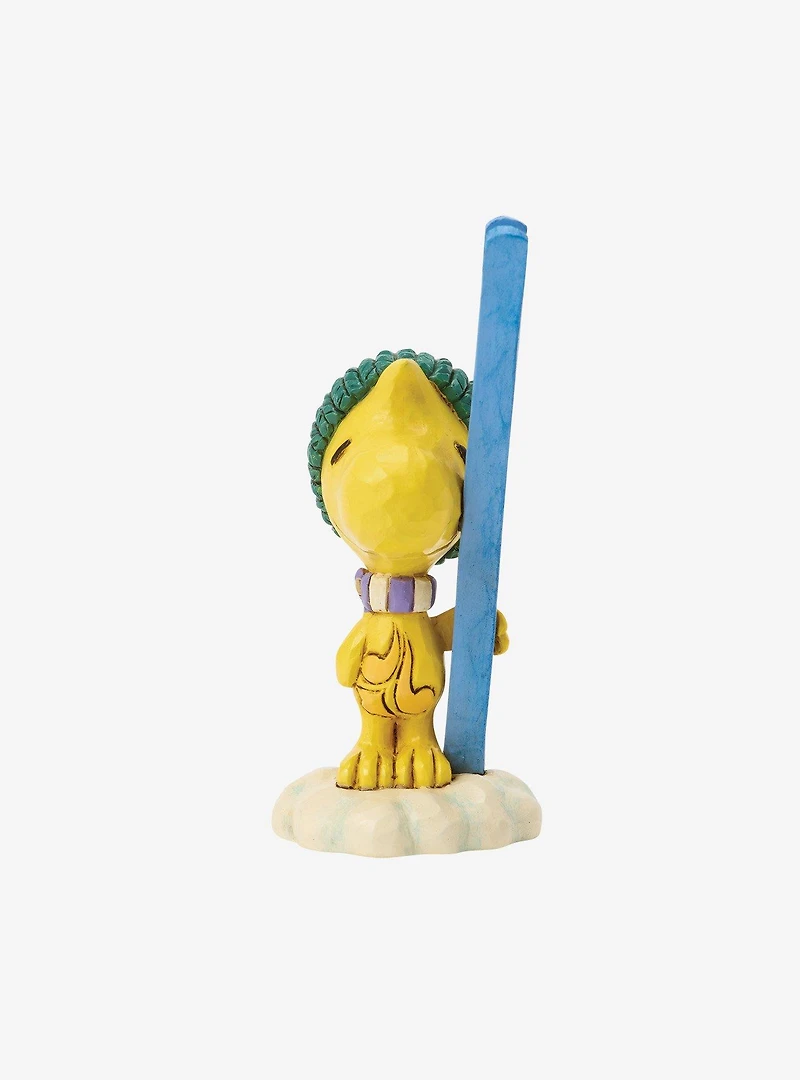 Jim Shore Peanuts Woodstock with Skis Mini Figurine
