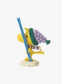 Jim Shore Peanuts Woodstock with Skis Mini Figurine