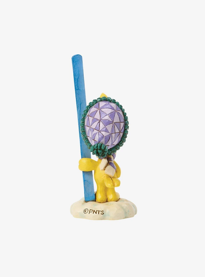Jim Shore Peanuts Woodstock with Skis Mini Figurine