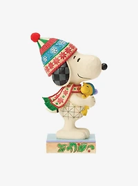 Jim Shore Peanuts Snoopy Hugging Woodstock Figurine