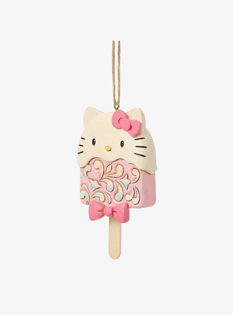 Jim Shore Sanrio Hello Kitty Popsicle Hanging Ornament
