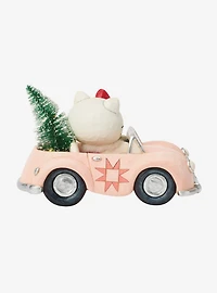 Jim Shore Sanrio Hello Kitty Christmas Car Figurine