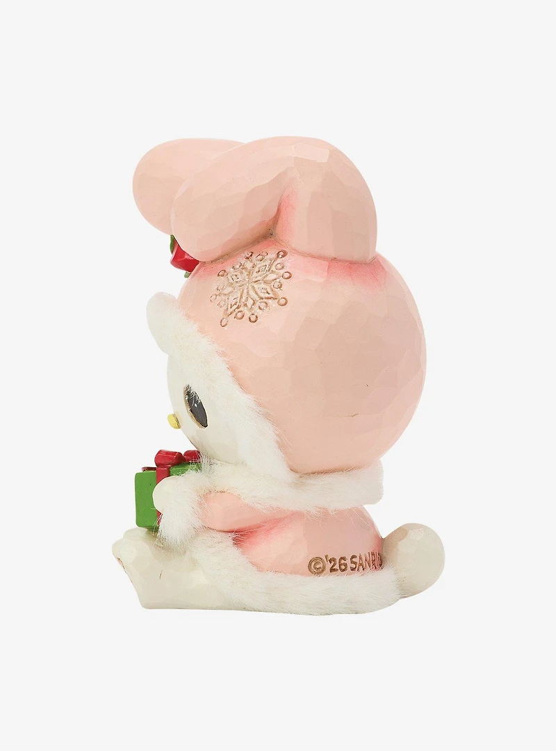 Jim Shore Sanrio My Melody Christmas Mini Figurine