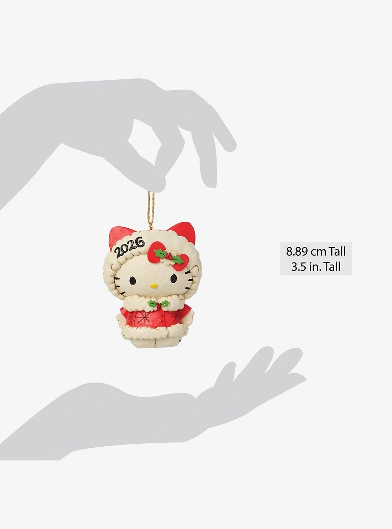 Jim Shore Sanrio Hello Kitty 2026 Dated Hanging Ornament