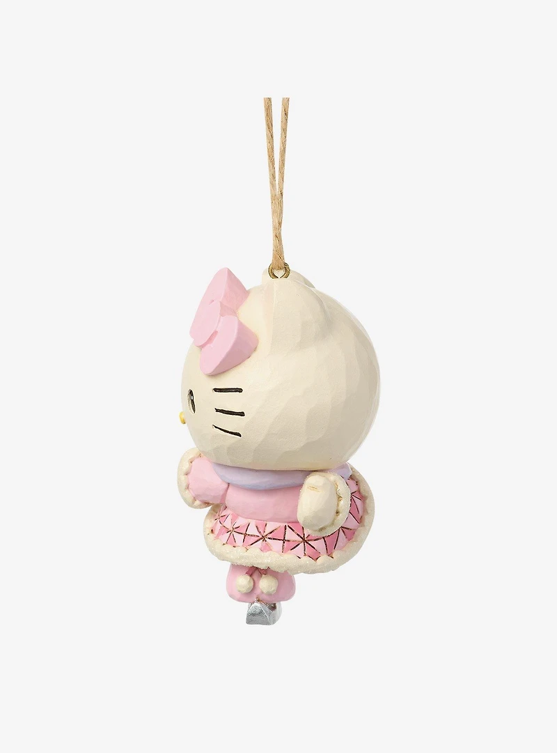 Jim Shore Sanrio Hello Kitty Ice Skating Hanging Ornament