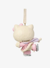 Jim Shore Sanrio Hello Kitty Ice Skating Hanging Ornament