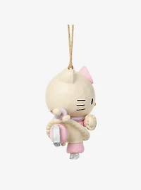 Jim Shore Sanrio Hello Kitty Ice Skating Hanging Ornament