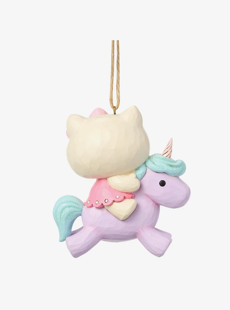 Jim Shore Sanrio Hello Kitty Unicorn Hanging Ornament