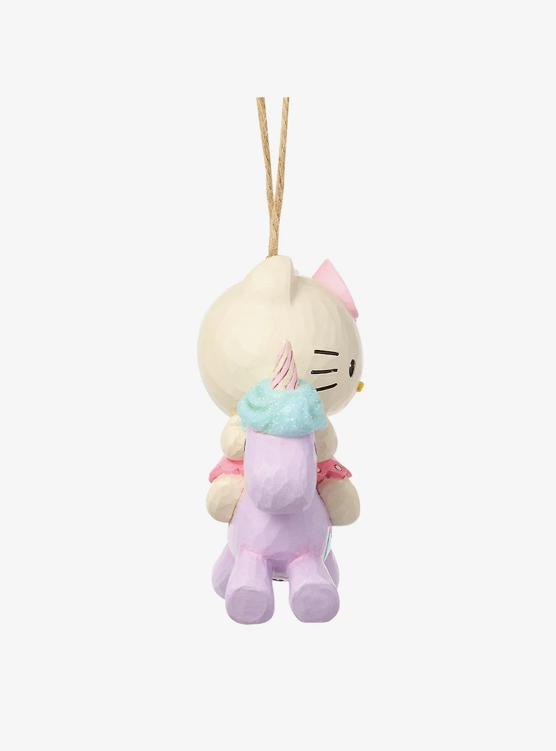 Jim Shore Sanrio Hello Kitty Unicorn Hanging Ornament