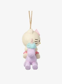 Jim Shore Sanrio Hello Kitty Unicorn Hanging Ornament
