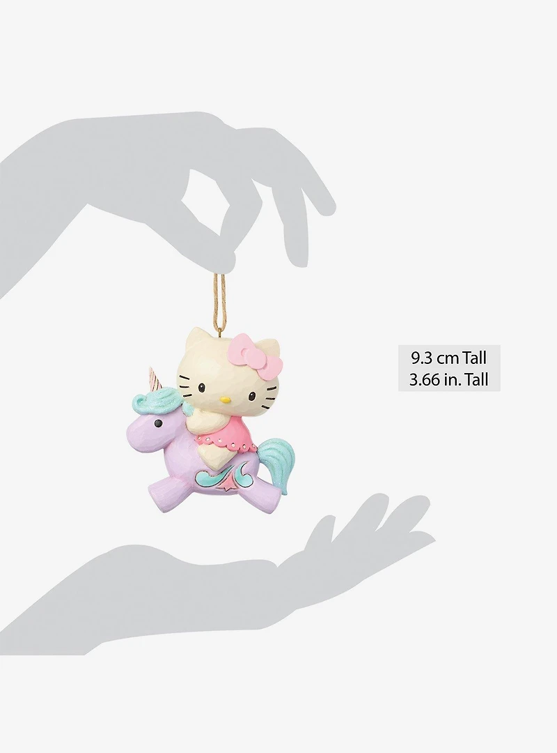 Jim Shore Sanrio Hello Kitty Unicorn Hanging Ornament
