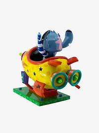 Disney Britto Stitch Rocket Ship Figurine