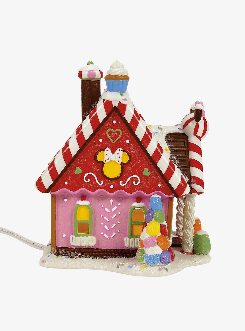 Department 56 Disney Village Minnie's Peppermint Villa Figurine