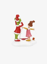 Department 56 Grinch Village Being Fitted for a Santy Suit Figurine