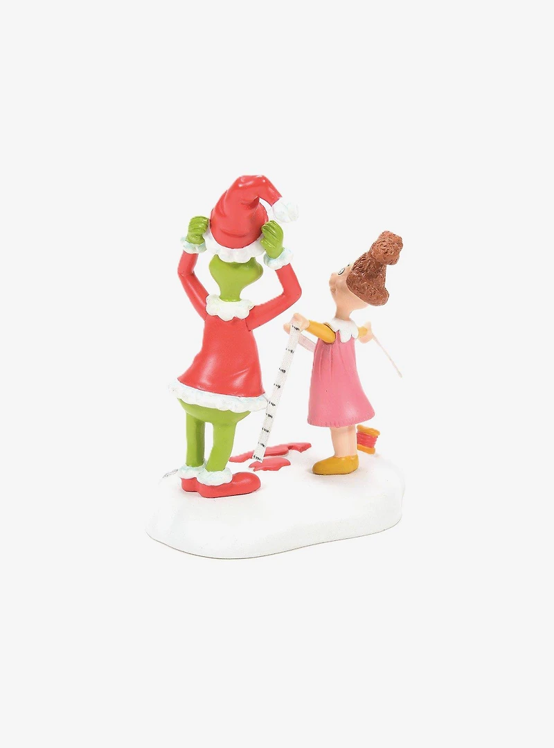 Department 56 Grinch Village Being Fitted for a Santy Suit Figurine