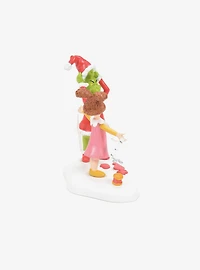 Department 56 Grinch Village Being Fitted for a Santy Suit Figurine