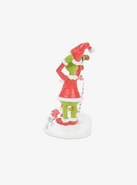 Department 56 Grinch Village Being Fitted for a Santy Suit Figurine