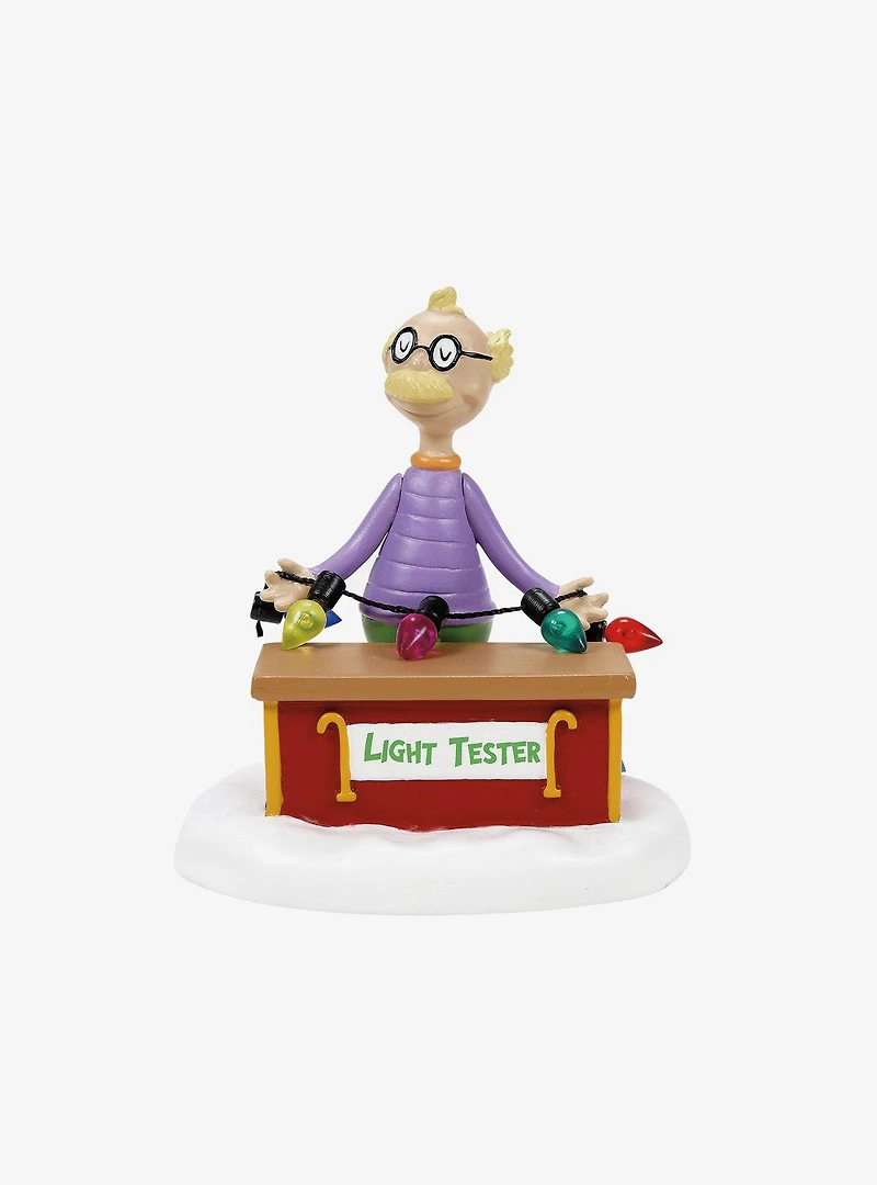 Department 56 Grinch Village Who Lightbulb Tester Figurine