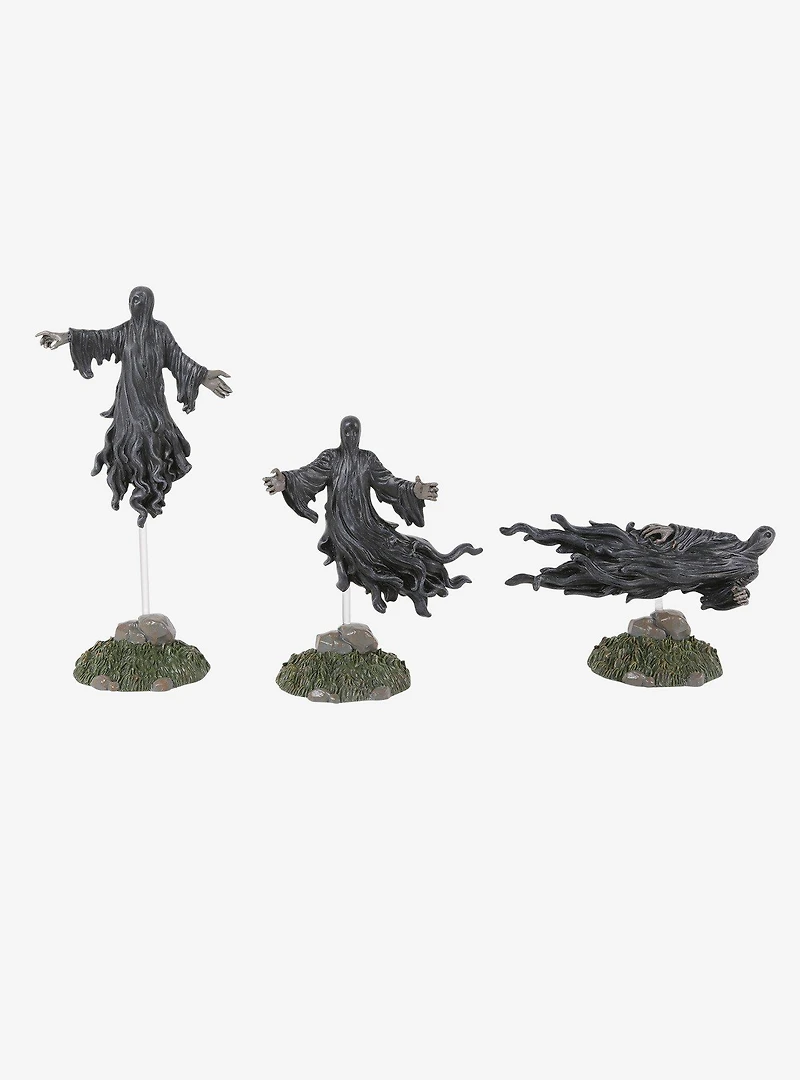 Department 56 Harry Potter Village Dementors Figurine Set of 3