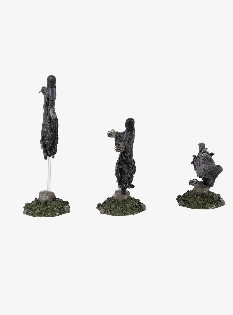 Department 56 Harry Potter Village Dementors Figurine Set of 3