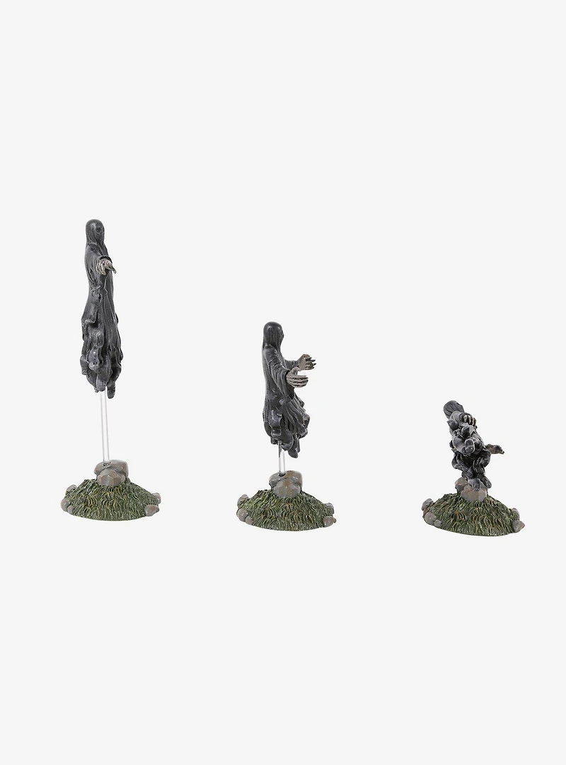 Department 56 Harry Potter Village Dementors Figurine Set of 3