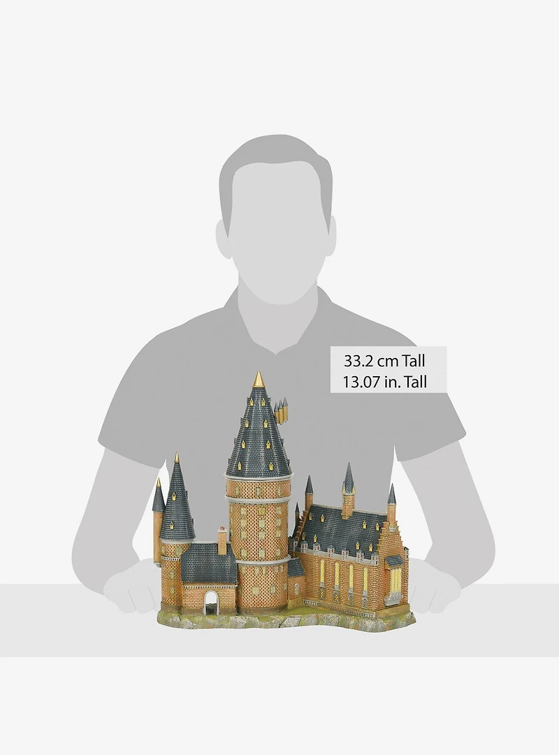 Department 56 Harry Potter Village Hogwarts Great Hall & Tower Figurine