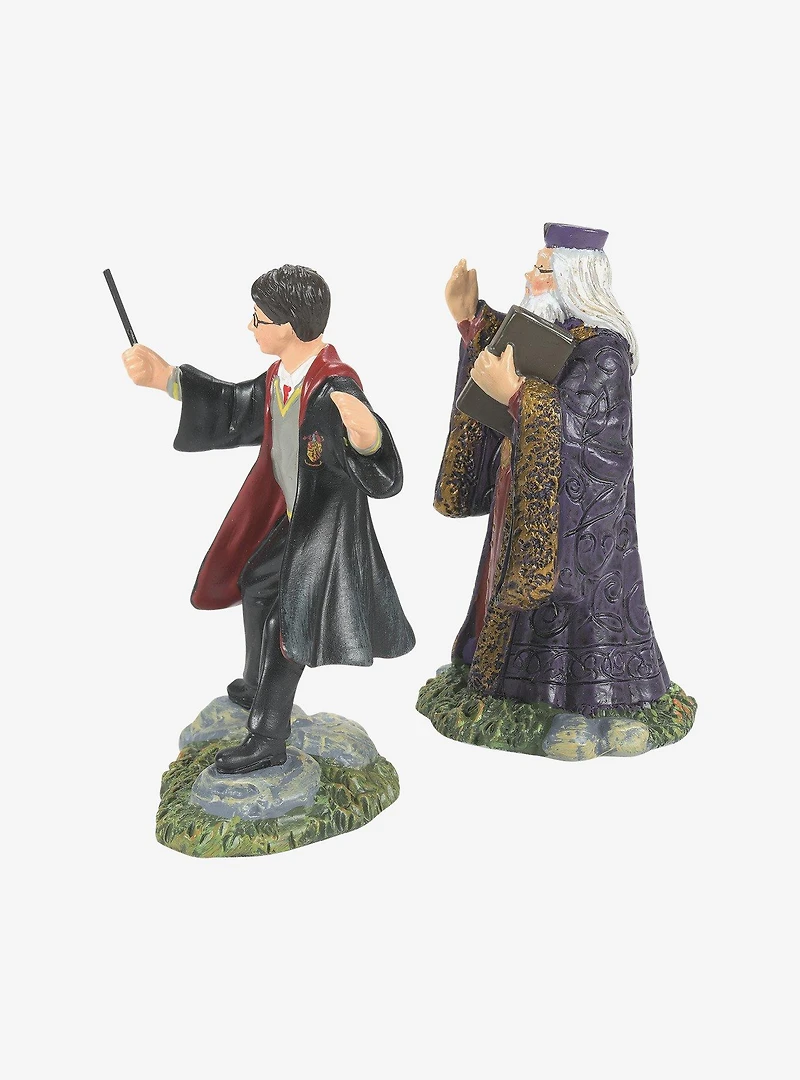 Department 56 Harry Potter Village Harry And The Headmaster Figurine