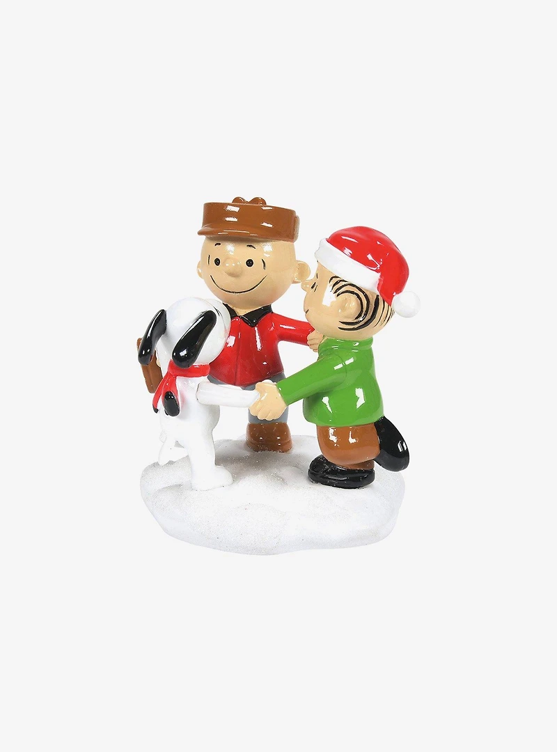 Department 56 Peanuts Village Trio Of Besties Figurine