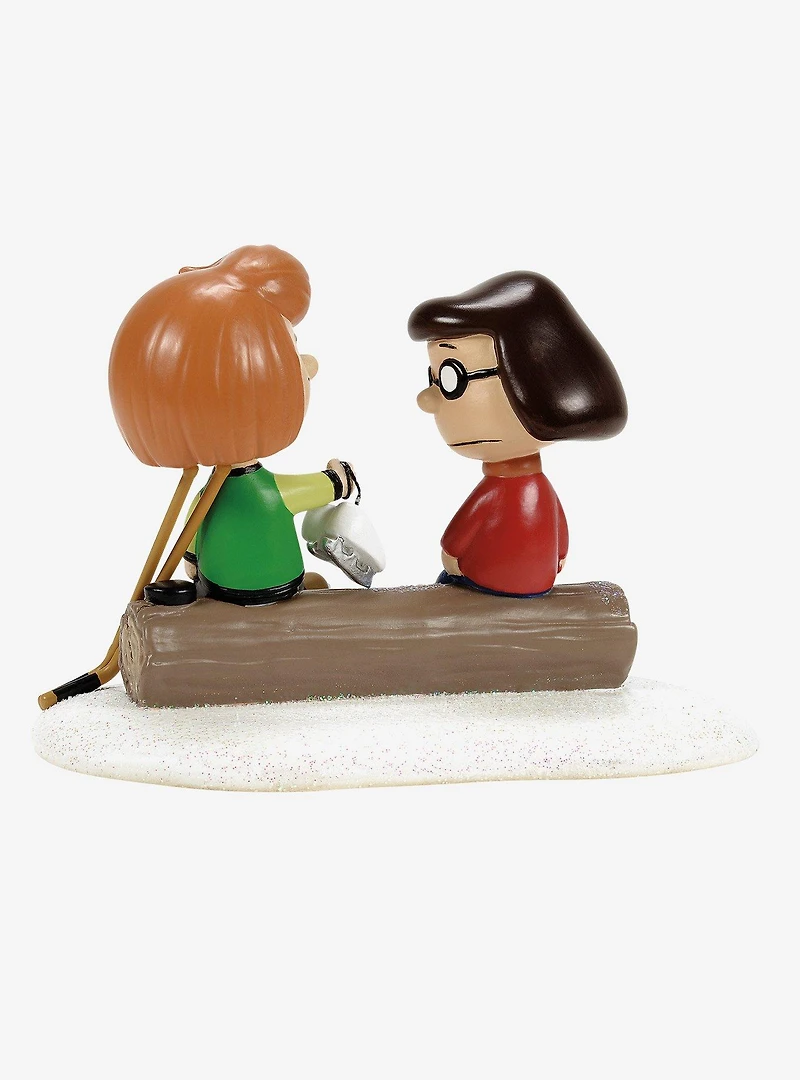 Department 56 Peanuts Village Peppermint Patty & Marcie Figurine