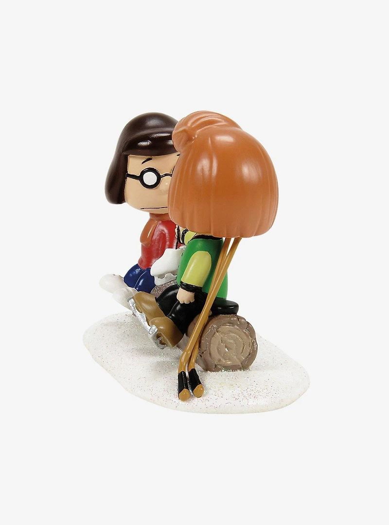 Department 56 Peanuts Village Peppermint Patty & Marcie Figurine